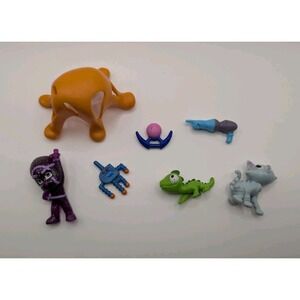 PJ Masks Accessory Lot Lionel the Lizard Figure Bob the Cat Night Ninja Splat